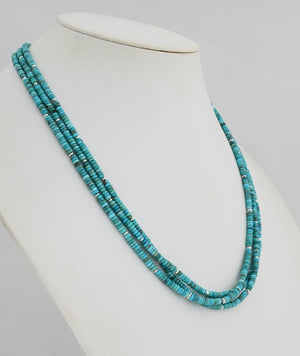 Necklace with Kingman Turquoise by Desiree Yellowhorse