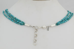 Necklace with Kingman Turquoise by Desiree Yellowhorse