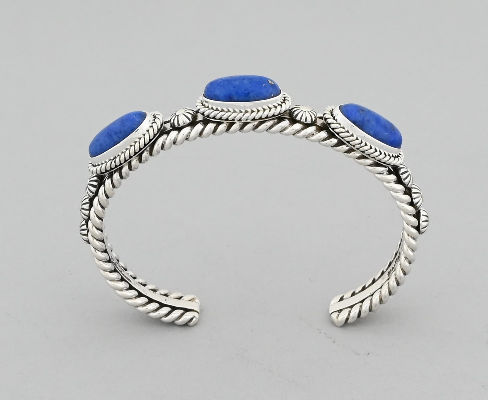 Bracelet with Denim Lapis by Artie Yellowhorse