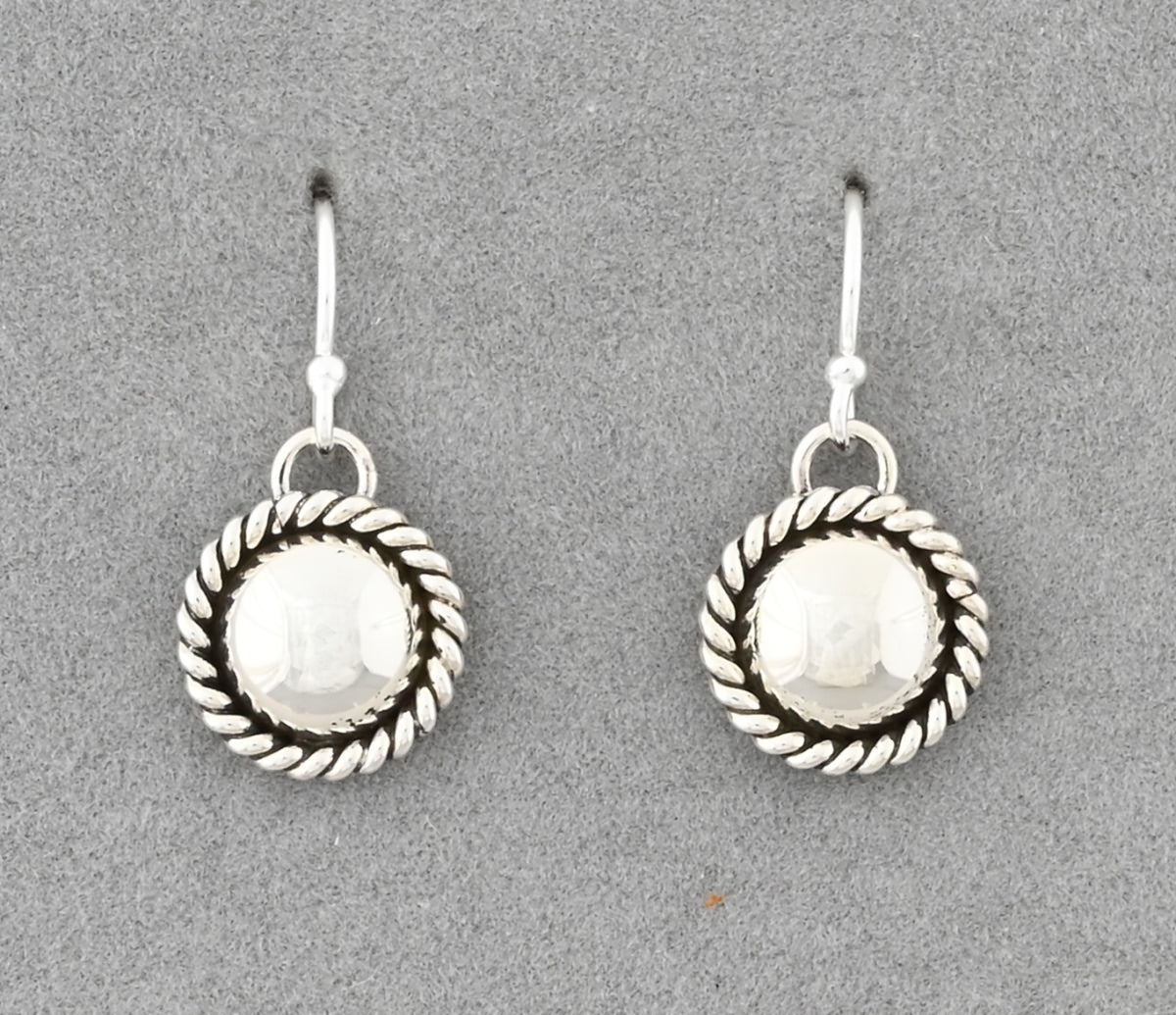 Earrings with Domes by Artie Yellowhorse