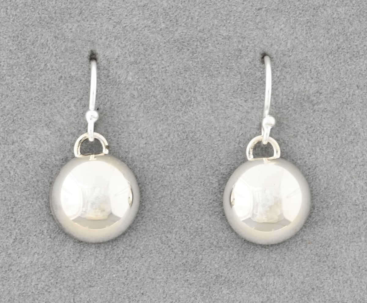 Earrings with Domes on Wires by Artie Yellowhorse
