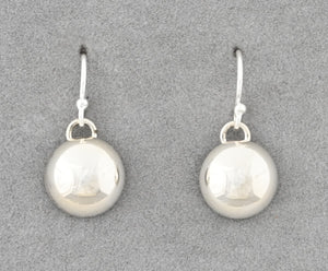 Earrings with Domes on Wires by Artie Yellowhorse