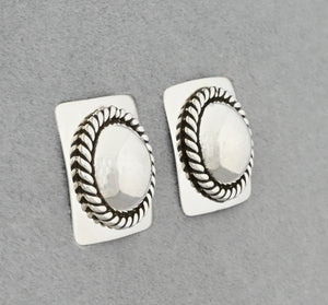 Earrings on posts by Artie Yellowhorse