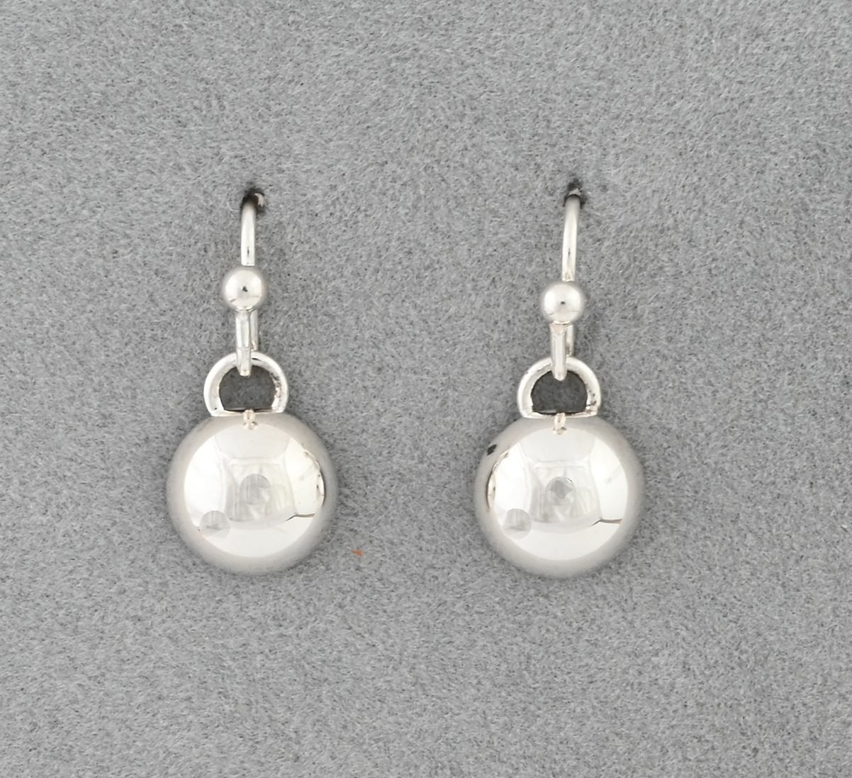 Earrings with Plain Domes by Artie Yellowhorse