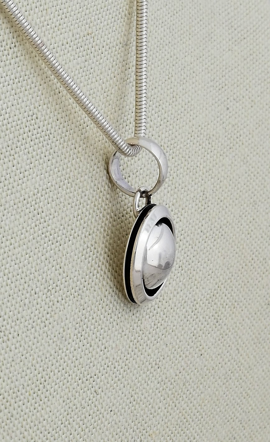 Pendant with Dome by Artie Yellowhorse