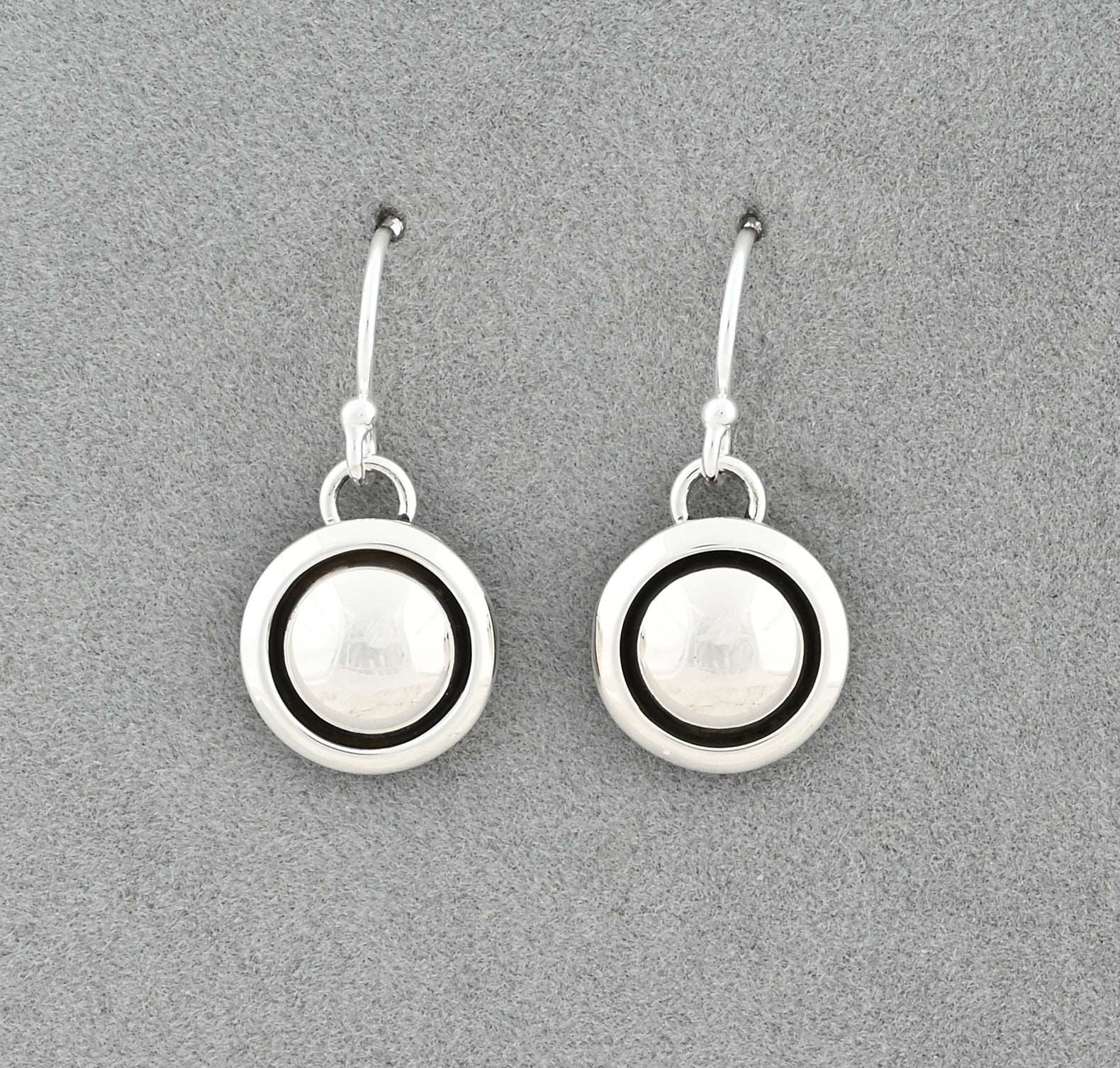 Earrings with Domes by Artie Yellowhorse