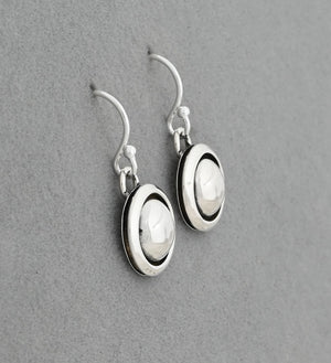 Earrings with Domes by Artie Yellowhorse