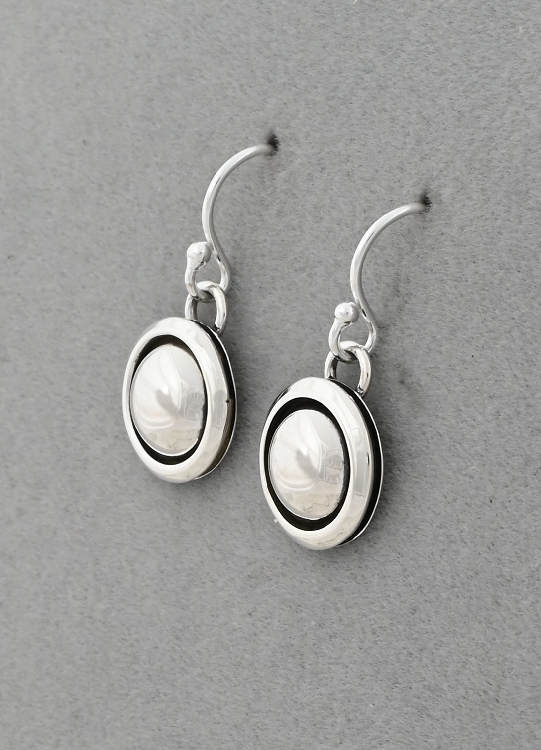 Earrings with Domes by Artie Yellowhorse