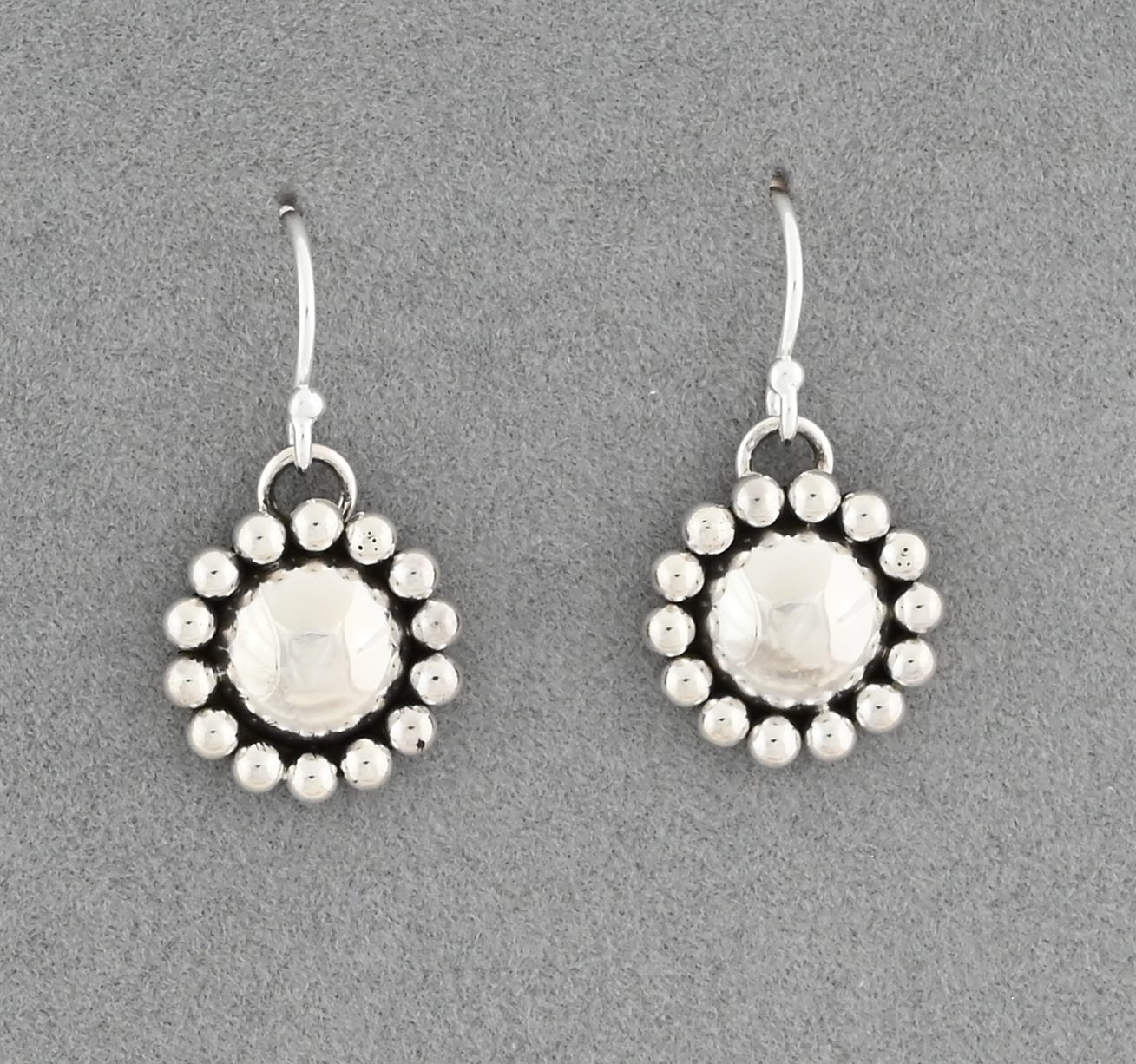 Earrings with Domes by Artie Yellowhorse