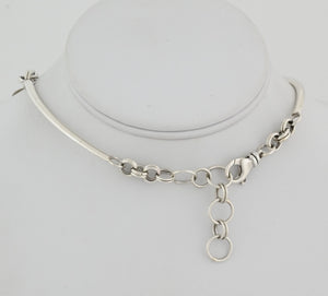 Necklace with Triple Dogwood Flowers by Artie Yellowhorse
