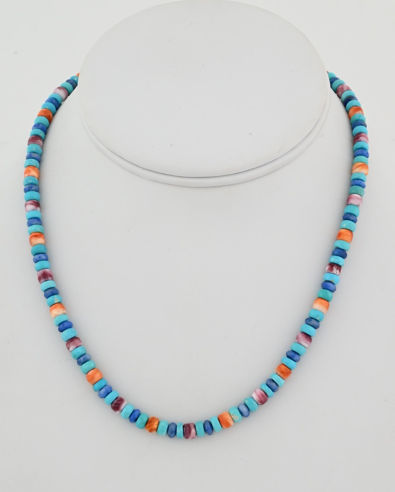 Necklace with Multicolor Beads by Desiree Yellowhorse
