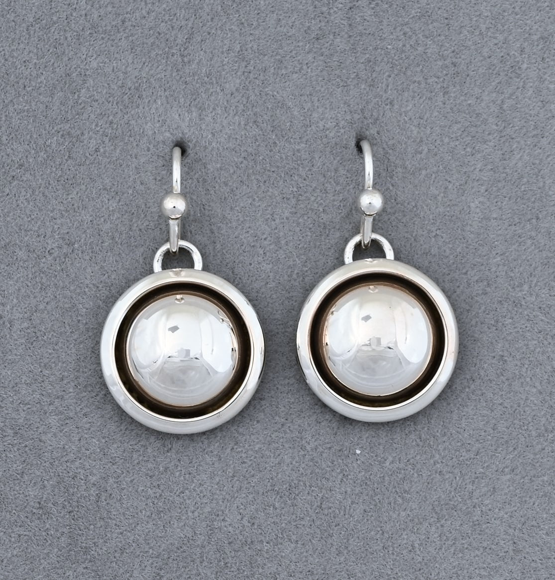 Earrings with Dome by Artie Yellowhorse