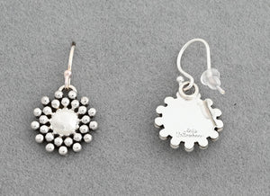 Earrings with "Scattered Dot" Design by Artie Yellowhorse