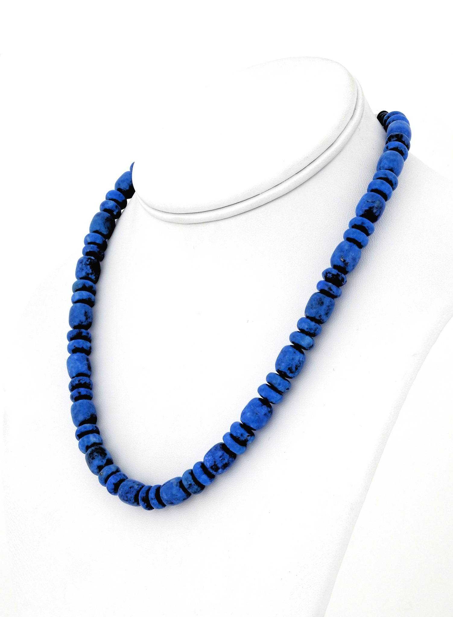 Necklace with Lapis Lazuli Beads by Desiree Yellowhorse