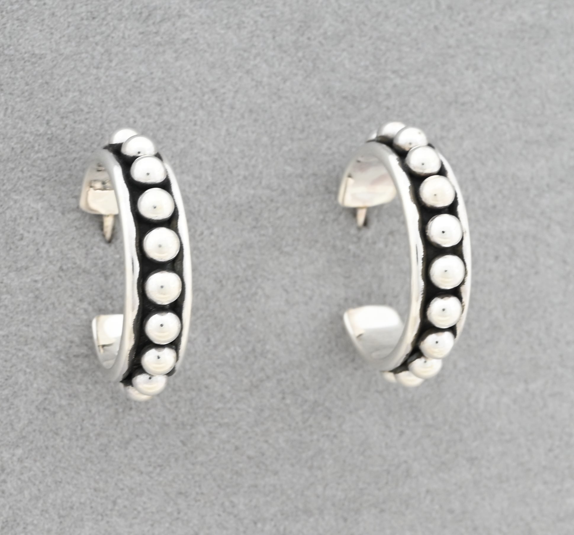Earrings with Hoops by Artie Yellowhorse