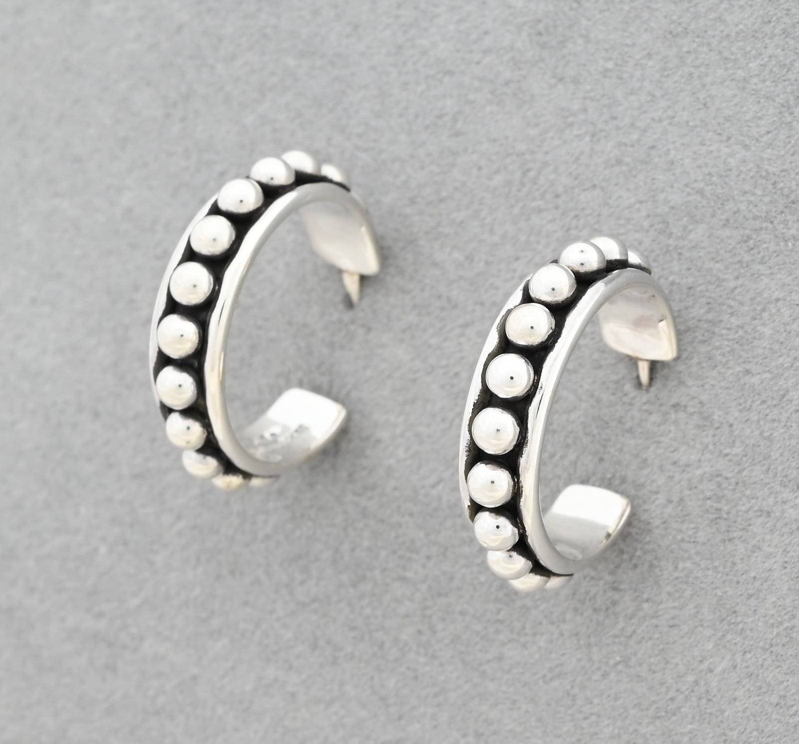 Earrings with Hoops by Artie Yellowhorse