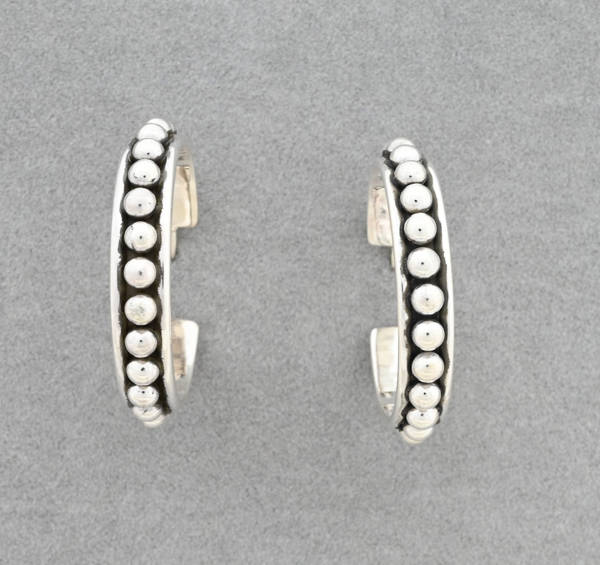Earrings with Hoops by Artie Yellowhorse