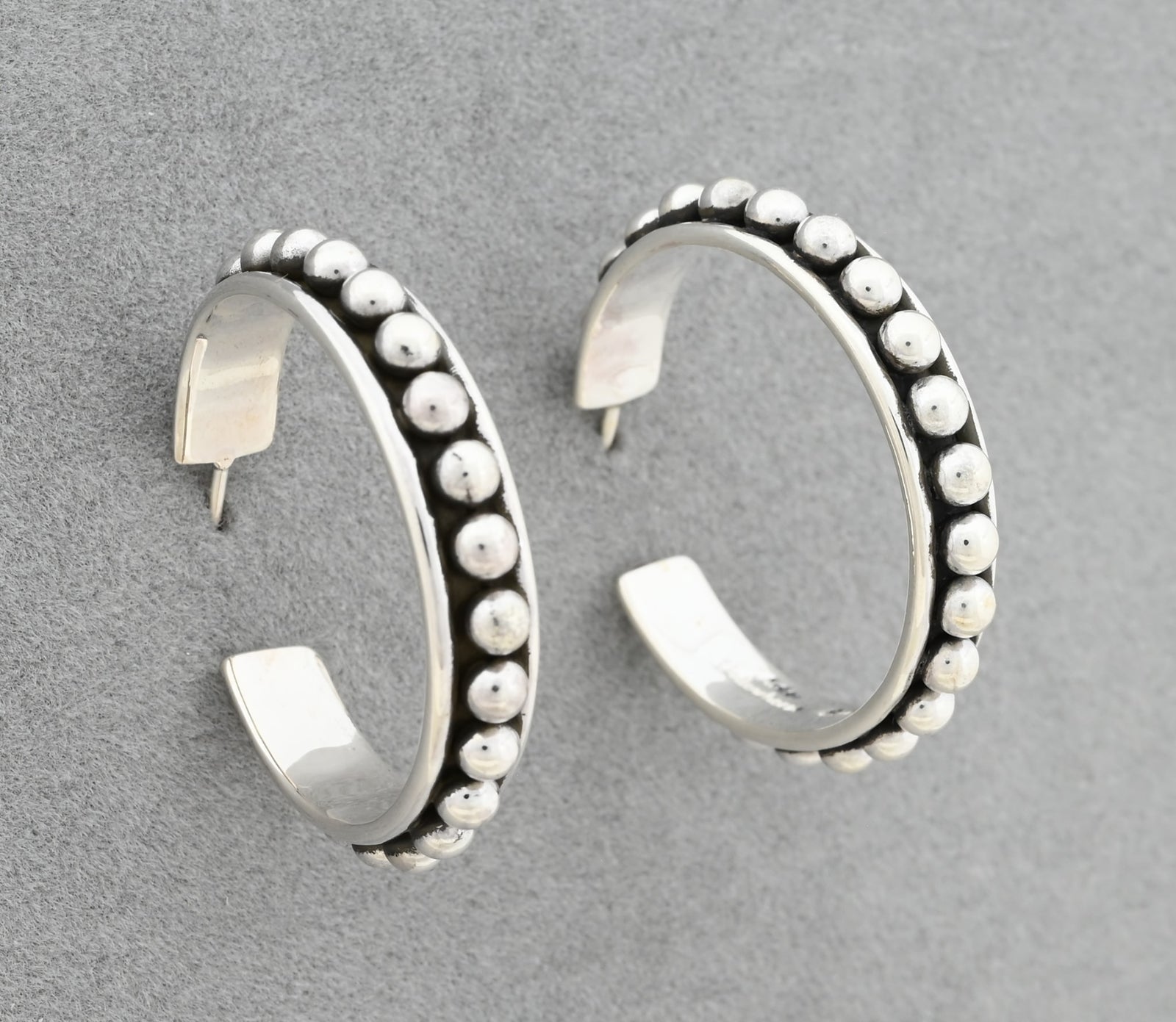 Earrings with Hoops by Artie Yellowhorse