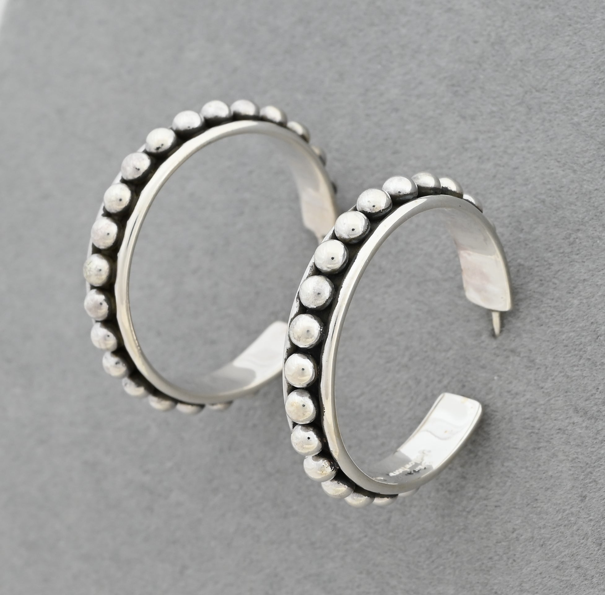 Earrings with Hoops by Artie Yellowhorse