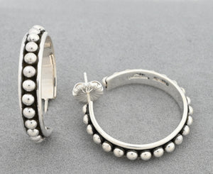 Earrings with Hoops by Artie Yellowhorse