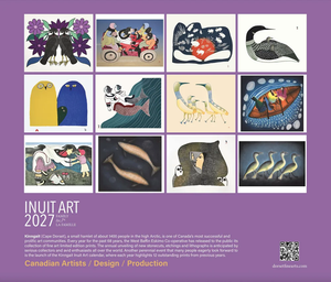 Cape Dorset 2027 Inuit Wall Calendar