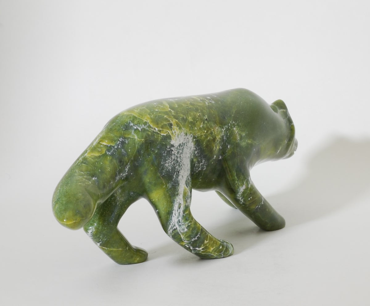 Fox by Matthew Flaherty of Kinngait, Baffin Island, Nunavut, Canada