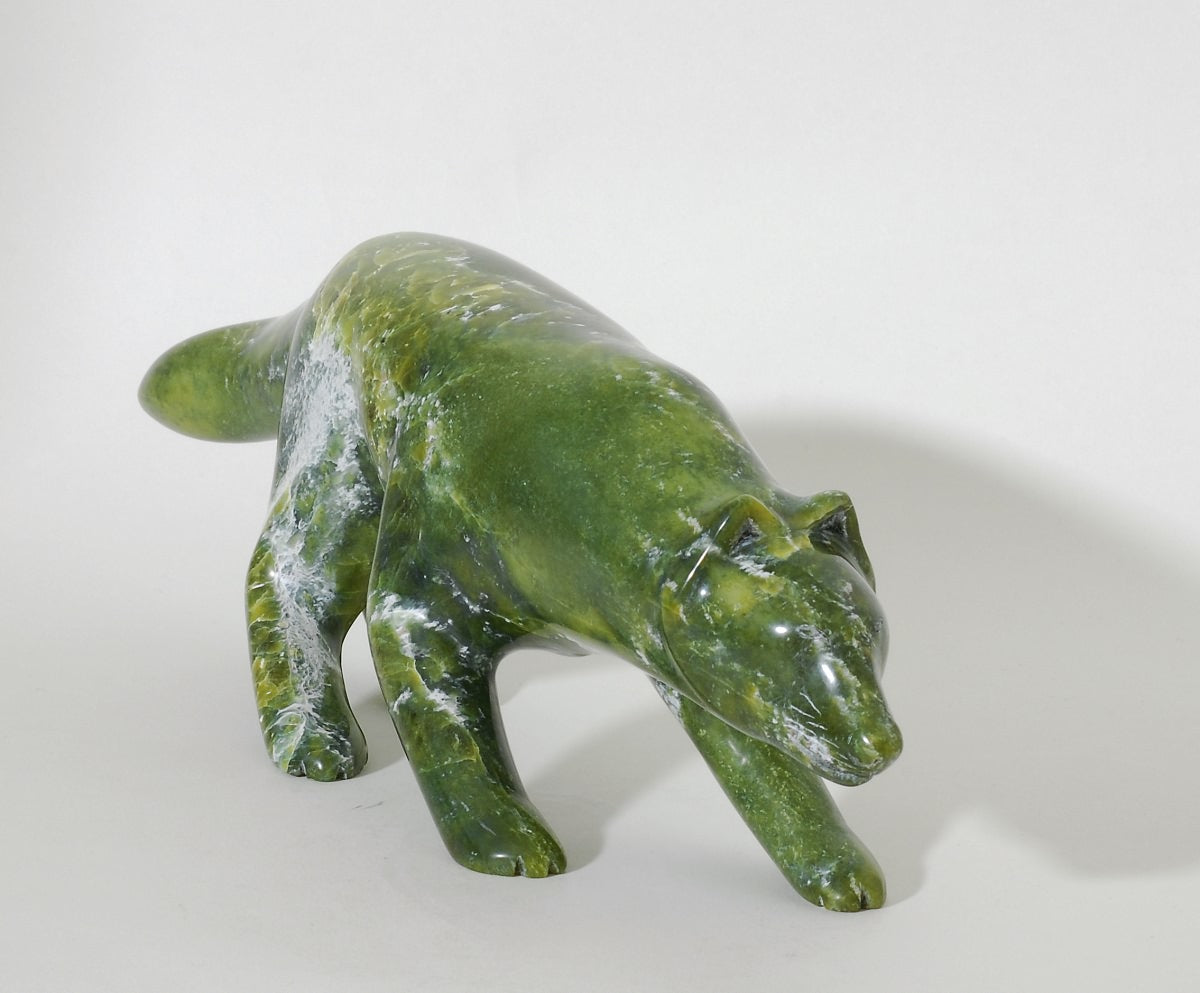 Fox by Matthew Flaherty of Kinngait, Baffin Island, Nunavut, Canada