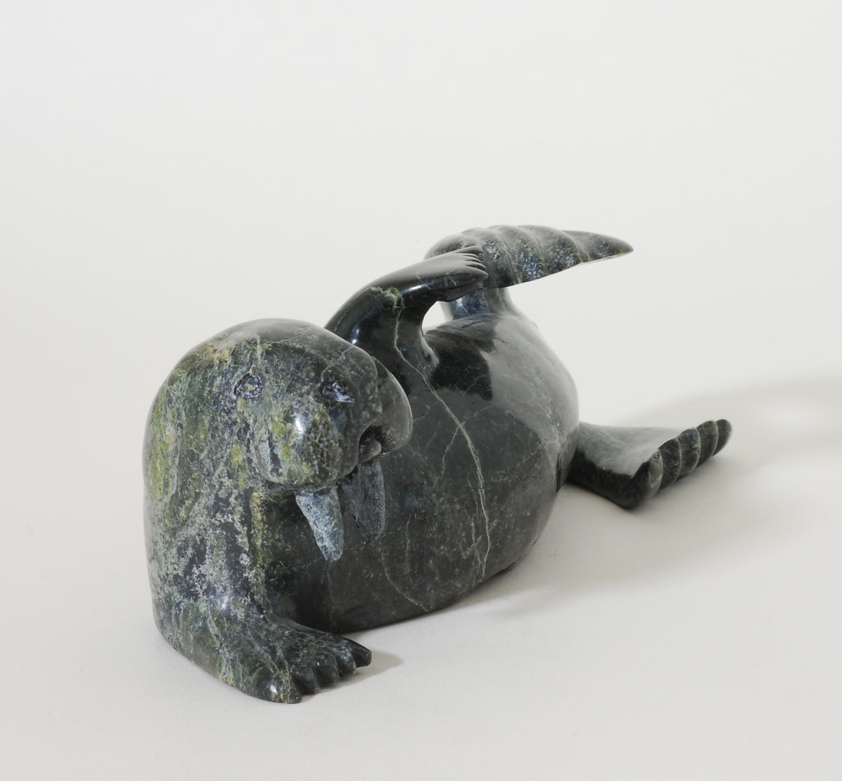 Walrus by Kellipalik Etidloie of Kinngait, Baffin Island, Nunavut, Canada