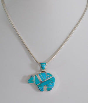 Bear Pendant by Cathy Webster
