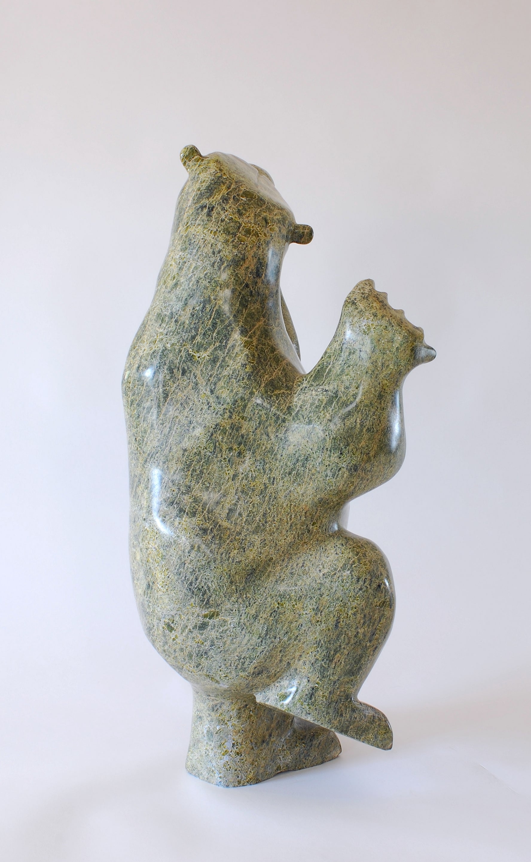 Large Dancing Bear by Enook Manomie c.1997