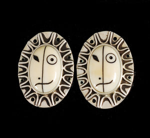 Tunghak Earrings II by Denise Wallace