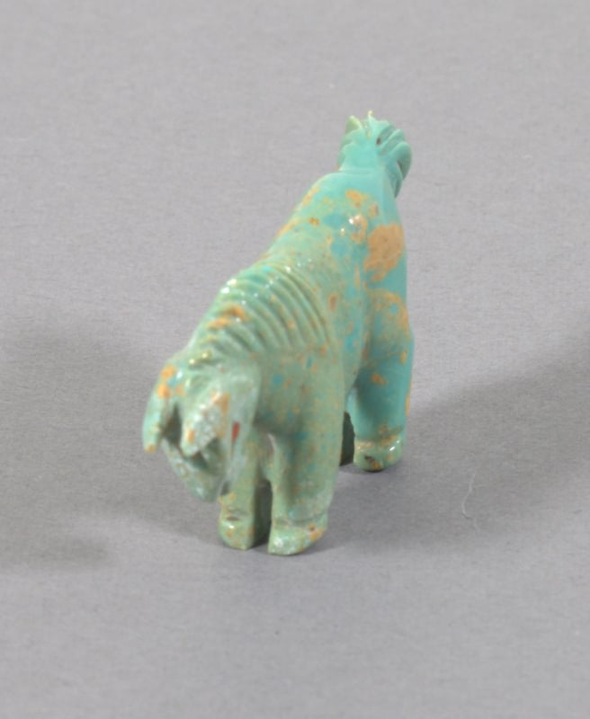 Horse Fetish by Andres Quandelacy; Turquoise