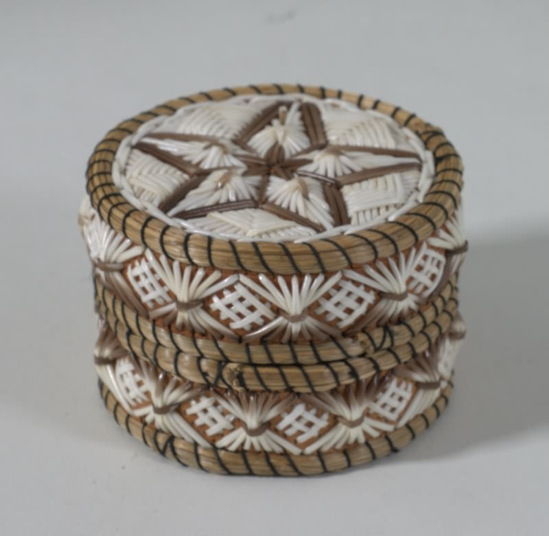 Porcupine Quill Box by Marina Recollet