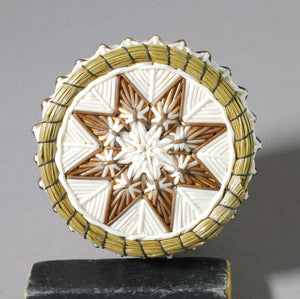 Porcupine Quill Box by Jean Mishnibijima