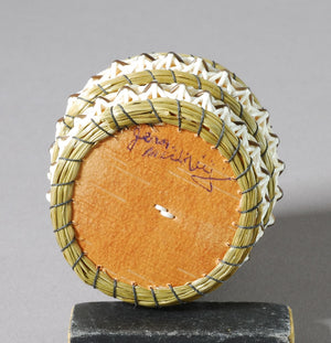 Porcupine Quill Box by Jean Mishnibijima