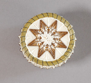 Porcupine Quill Box by Jean Mishnibijima