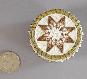 Porcupine Quill Box by Jean Mishnibijima