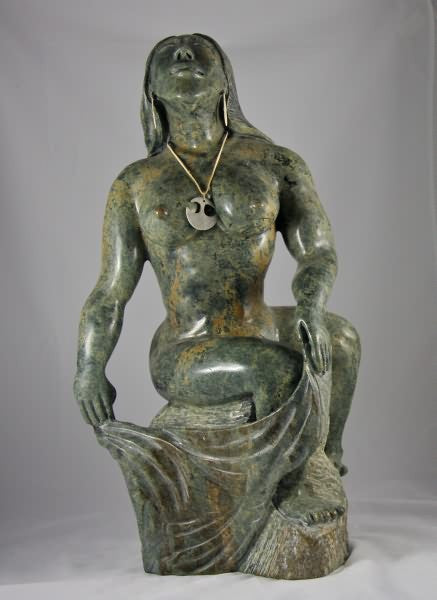 Bathing Woman by Kellipalik Qimirpik