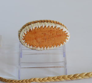Quill Box with Pink Flower and Tufting by unknown artist