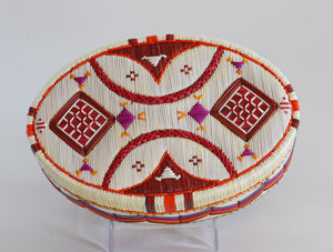 Quill Box with "Diamond" Shapes and Accents by Marina Recollet