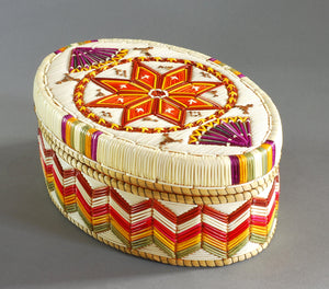 Quill Box with Star and Fans by Marina Recollet