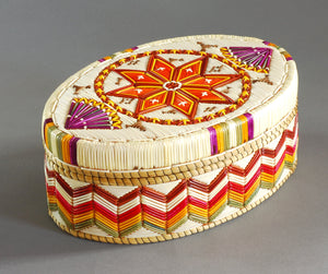 Quill Box with Star and Fans by Marina Recollet