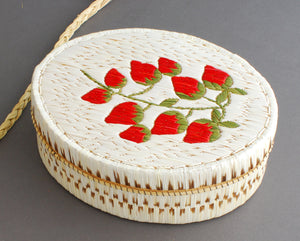 Quill Box with Strawberries by Helen Trudeau
