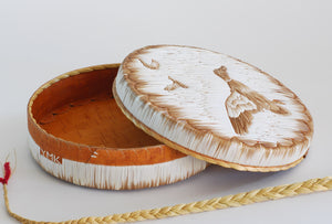 Quill Box by Yvonne Walker Keshick