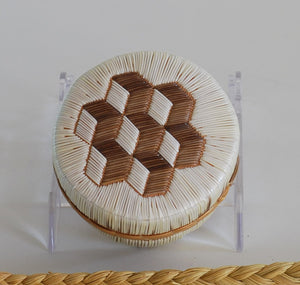 Quill Box with Multiple Cubes by Yvonne Walker Keshick