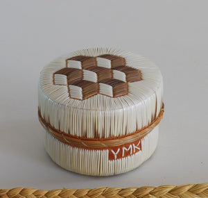 Quill Box with Multiple Cubes by Yvonne Walker Keshick