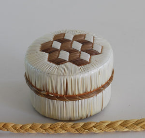 Quill Box with Multiple Cubes by Yvonne Walker Keshick