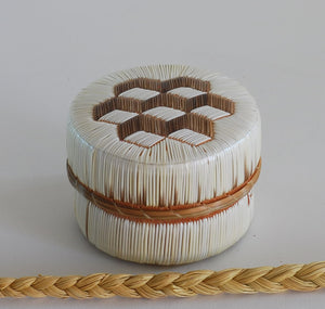 Quill Box with Multiple Cubes by Yvonne Walker Keshick