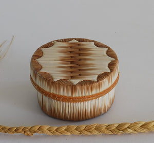 Quill Box with "Sound Waves" by Yvonne Walker Keshick