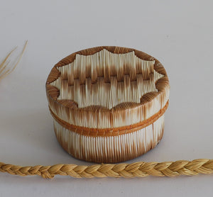 Quill Box with "Sound Waves" by Yvonne Walker Keshick